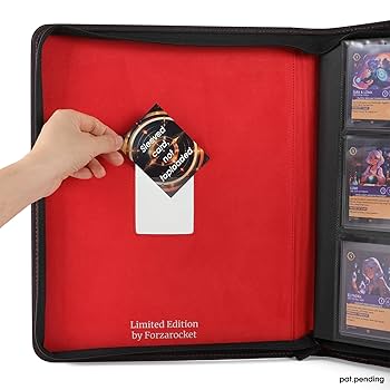 Amazon.com: FORZAROCKET 4-Pocket Small Binder for Toploaders